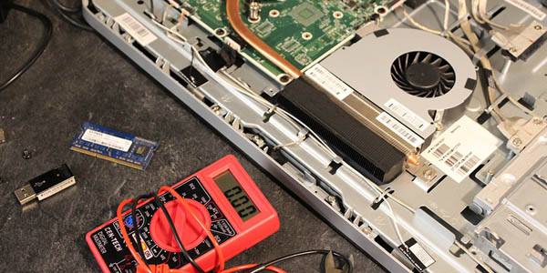 Image of computer parts to suggest that Creative Programs and Systems provides computer repair services. 