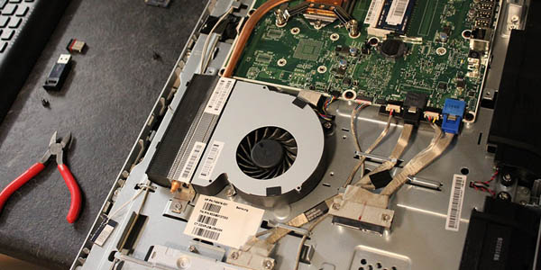 Image of the interior of a hardware case to show how Creative Programs and Systems can provide computer repair services.